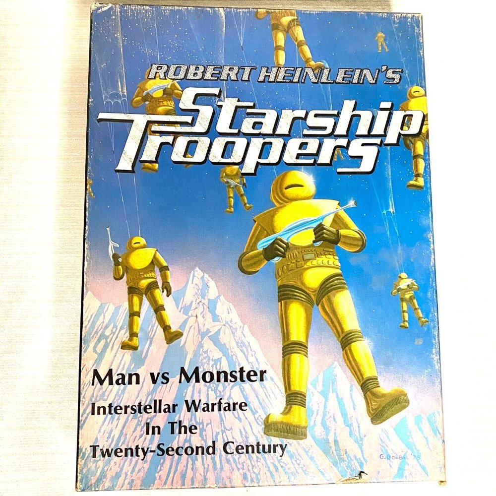 Starship Troopers Bookcase Game 1976 Avalon Hill